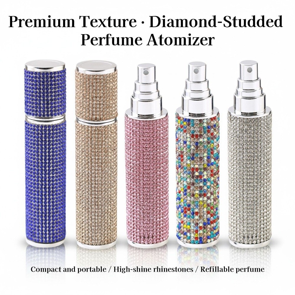 10ml 향수병 누출 방지 풀 라인스톤 화장품 용기 리 - Perfume Fine Fragrance 리뷰 및 가격
