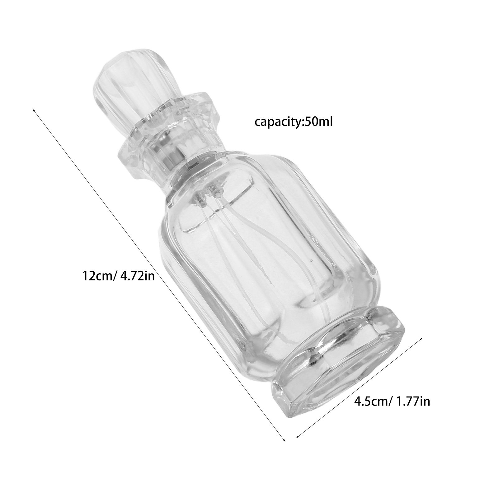 2Pcs 향수 데칸트 병 유리 투명 스프레이 병 휴대용 - Perfume Fine Fragrance 리뷰 및 가격