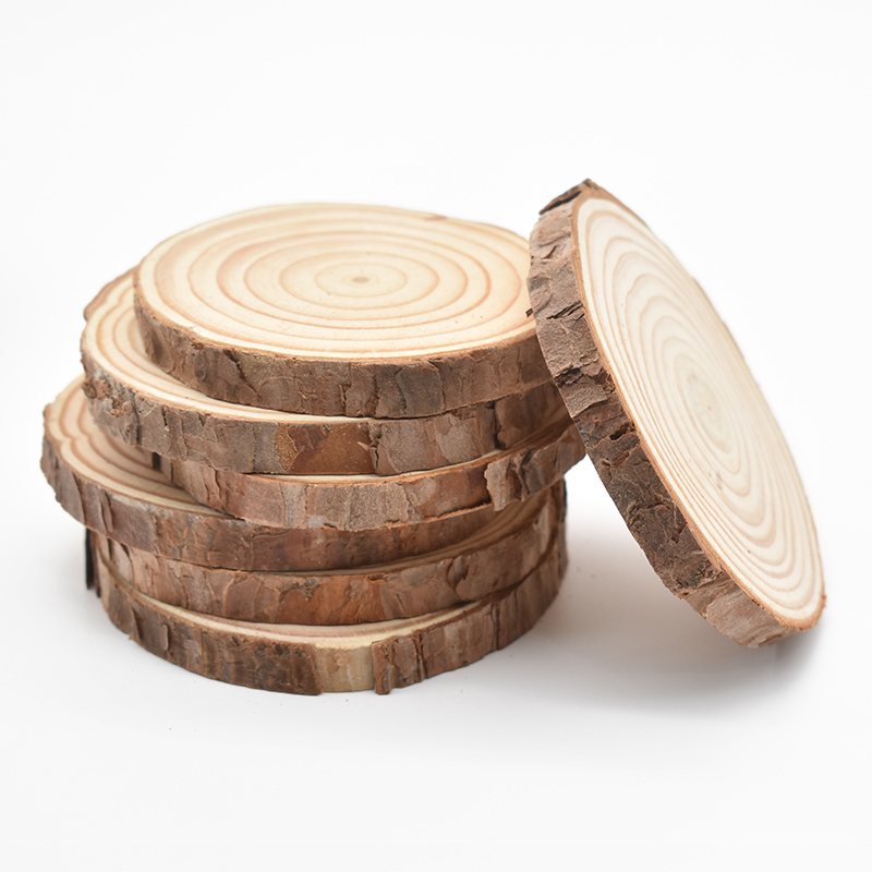 3-12cm 두꺼운 천연 소나무 라운드 미완성 된 나무 - Oud Wood Chip 리뷰 및 가격